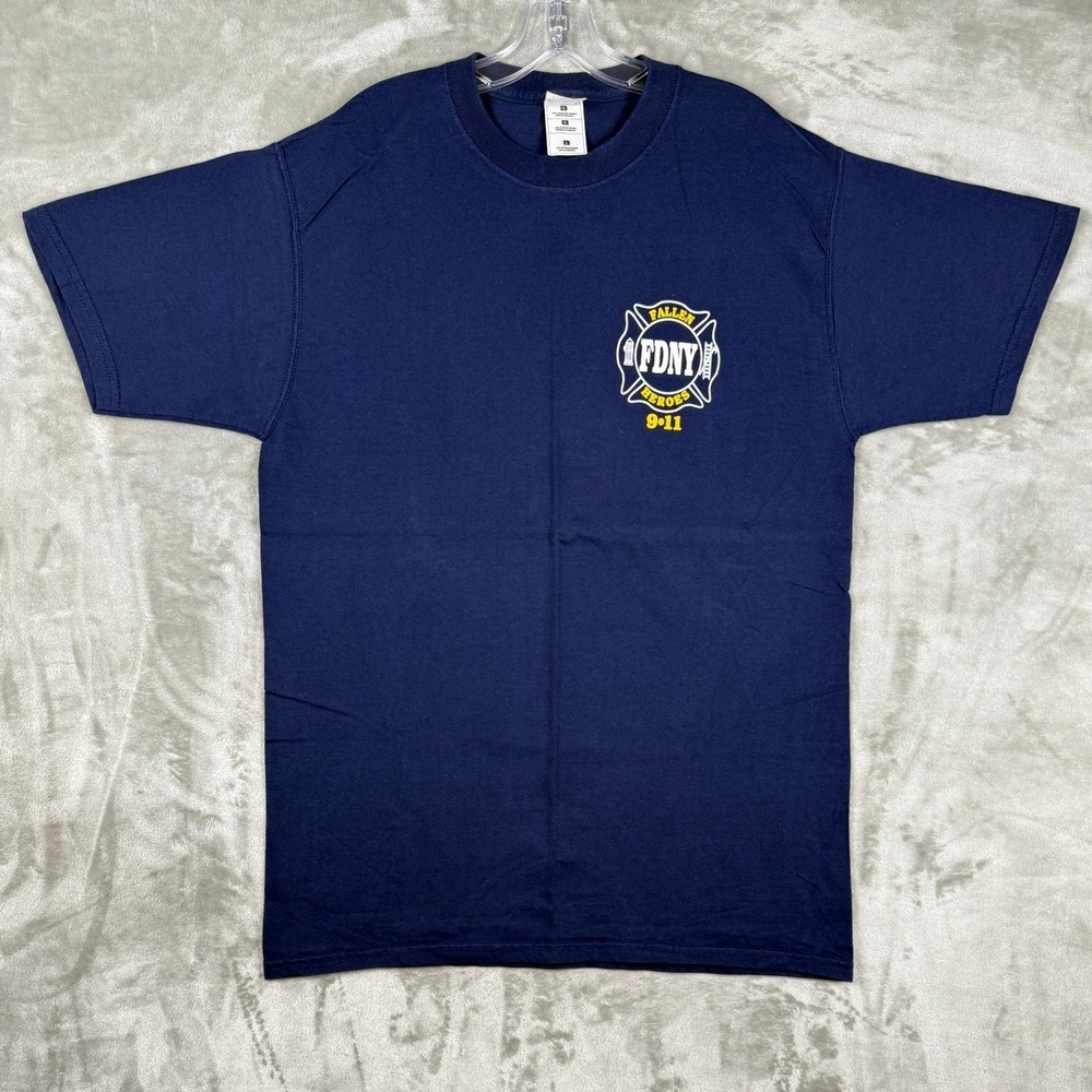 Collectible Fruit of the Loom FDNY Fallen Heroes 9/11 T-Shirt Mens LG Lofteez